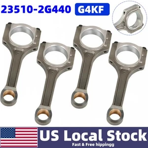 Varillas de conexión de motor 4* G4KF #23510-2G440 para Hyundai Kia 2011-2019 turbo de 2,0 L - Imagen 1 de 7