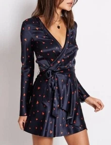 BEC & BRIDGE Love Spell Mini Dress in Ink  Size US4 / AU8 Orig. $400 Pre-owned - Picture 1 of 6