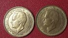 10 Francs Monaco 1950 And 1951   Lot De 2 Pieces Batch 2 Coins   Km 130