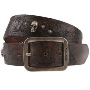 Botas Sendra Hombre Cinturón Marrón 1021-Barbados Roble Cuero Calavera - Imagen 1 de 1