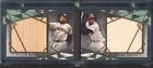 WILLIE MAYS HANK AARON 2022 Topps Diamond Icons GU Bat Jersey Patch Booklet 9/10
