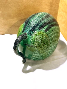 ABSTRACT ITALIAN CERAMIC POTTERY ELEPHANT BANK  8" X 9" EXCELLENT CONDITION - Picture 1 of 5