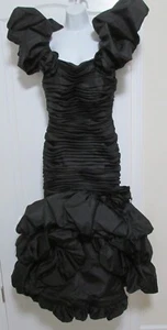 After Five by Julie Duroche Black Formal Tule Gown/Dress-size 8 - Picture 1 of 6