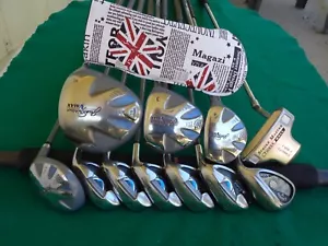 Ladies Jack Nicklaus Callaway Irons Driver Wood Hybrids Complete Golf Club Set - Picture 1 of 9