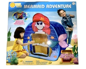 Sunny Days Entertainment Unterwasserabenteuer Meerjungfrau Pop-Up-Spielzelt neu versiegelt - Bild 1 von 2