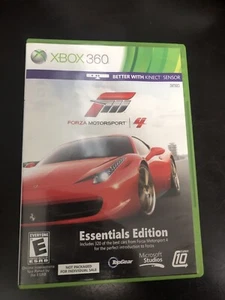 FORZA MOTORSPORT 4 X-BOX XBOX 360 SYSTEM GAME AND CASE NES HQ - Picture 1 of 2