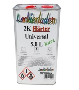 2K Universal Härter kurz 5,0 L | aushärten schnell uni 5L 5000ml - Bild 1 von 4