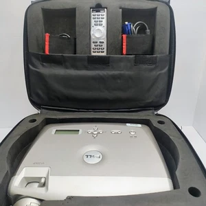 Dell 4100MP DLP-Projektor & Fernbedienung, Kabel und Koffer VOLLSTÄNDIG GETESTET FUNKTIONIERT SUPER! - Bild 1 von 18
