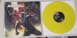 Overkill Feel The Fire Tour Lime Vinyl LP Record new - Picture 1 of 2