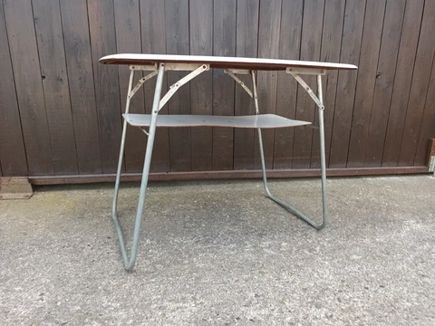 Camping Table Folding Garden Vintage Bulli Balcony Classic Car Retro 70er 6 Cover