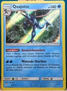 POKEMON - Maestro Detective Pikachu - Quajutsu - 9/18 - HOLO - alemán - Imagen 1 de 1