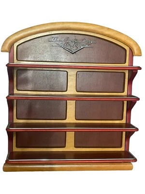Franklin Mint Classic Cars of the Fifties 50's Wood Wall Display Shelf Rack READ - Image 1 of 4