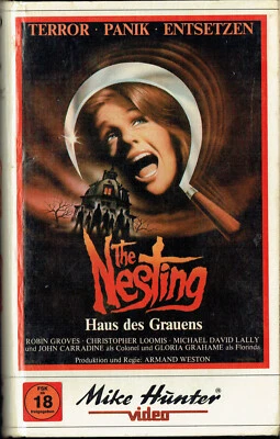 (FSK 18) VHS Videokassette - The Nesting - Haus des Grauens - Mike Hunter - Bild 1 von 4