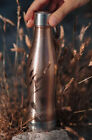 GLACIAL ROSE GOLD Stainless Steel Water Bottle Hot/Cold 400ml RRP £25 BNIB 