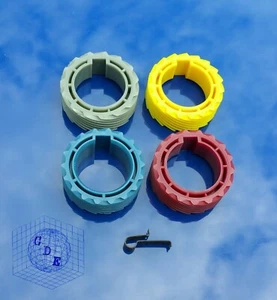 GM 4L60 700R4 350 SPEEDOMETER GEAR SET 15 17 18 19 TEETH SPEEDO W/ METAL CLIP - Picture 1 of 1