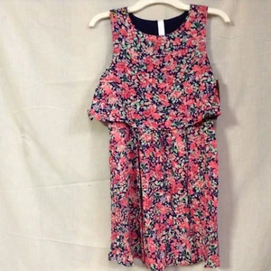 Cherokee Girls Sleeveless Dress Coral Color Size Medium (7/8) - Picture 1 of 5