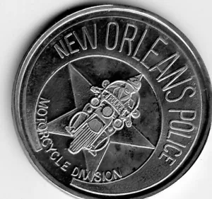 Mardi Gras Doubloon Police New Orleans 1972 - Foto 1 di 2