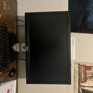 Monitor Screen LCD Display Philips 23 " 16:9 Full HD Multimedia DVI Dp + VGA - Picture 1 of 4