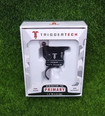 TriggerTech Remington 700 Primary Curved Single Stage Trigger - R70-SBB-14-TBC