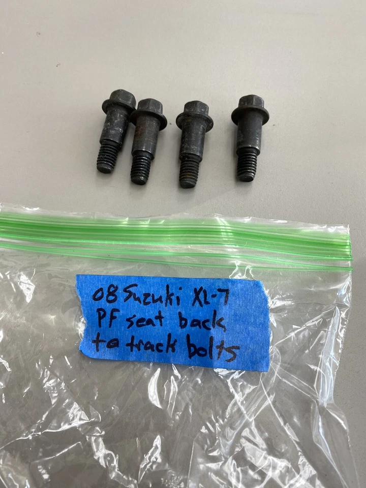 07 08 09 SUZUKI VITARA XL-7 Passenger Front Seat Back To Track Bolts - Image 1 of 1