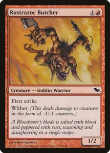 1x Rustrazor Butcher - NM PACK FRESH - Shadowmoor - SPARROW MAGIC mtg - Picture 1 of 1