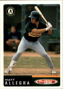 2002 Topps Total  #882 Matt Allegra RC - NM-MT 