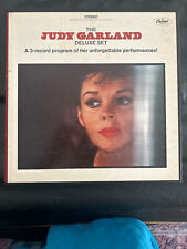 Judy Garland Deluxe 3 LP Box Set Vinyl Record Over Rainbow Wizard Of Oz