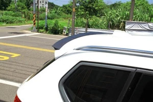 Unpainted PUF For Subaru Levorg 5Dr Wagon V Type Window Trunk Lip Spoiler 14-20 - Picture 1 of 6