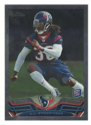 D.J. SWEARINGER RC 2013 Topps Chrome #9 ROOKIE Texans  ID:1331 - Image 1 of 2