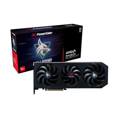 Powercolor Radeon Rx 9070 Xt Oc Hellhound 16Gb Gddr6/Pci Express 5.0/3010Mhz/200 - Image 1 of 1