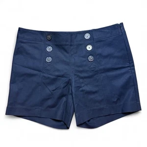 NWT The Limited Navy Blue Sailor Shorts Women’s Size 8 - Picture 1 of 6