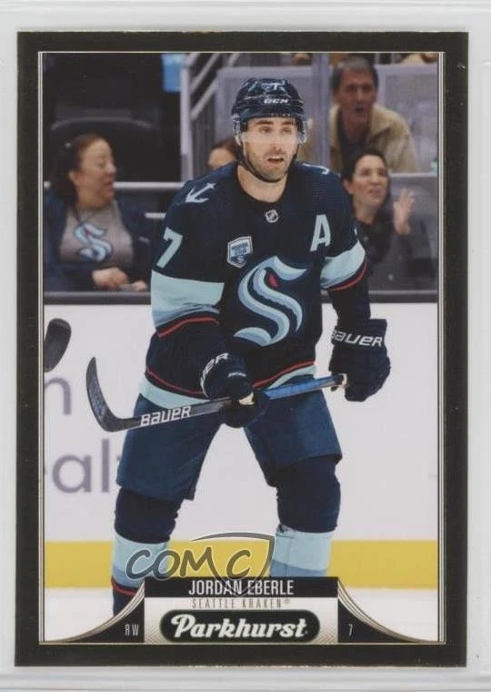 2022-23 Upper Deck Parkhurst Gold Foil Jordan Eberle #83 - Image 1 of 2