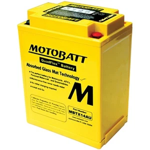 New Motobatt Battery For Kawasaki KZ1000 LTD 1000cc 77 78 79 80 1977 1978 1979 - Picture 1 of 3