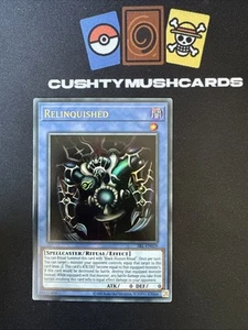YUGIOH RELINQUISHED ULTRA RARE SRL-EN029 25TH ANNIVERSARY SPELL RULER - Picture 1 of 3