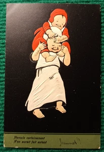CPA - ILLUSTRATION KIDS - Carte Gaufrée - Hercule certainement - PFB SERIE 5186 - Imagen 1 de 2