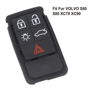 Replacement Key Fob Pad Made of Rubber for XC60 XC70 V70 S60 S80 5 Buttons - Picture 1 of 12