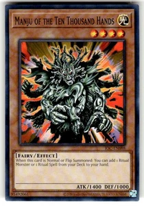 YuGiOh! Manju of the Ten Thousand Hands IOC-EN088 Common 25th Anniversary NM - Picture 1 of 2