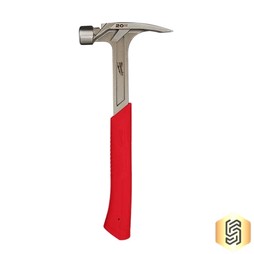 Milwaukee 48-22-9020 20 OZ Smooth Face Rip Claw Hammer w/ I Beam Design Handle