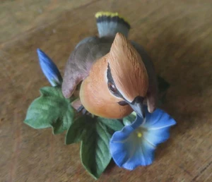 Lenox Cedar Waxwing Porcelain Bird Figurine - Mint - Picture 1 of 7