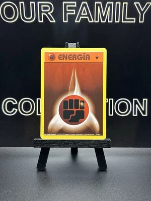 Pokemon TCG Fighting Energy 1st Edition Base Set Italian Regular 97/102 LP - Image 1 of 4