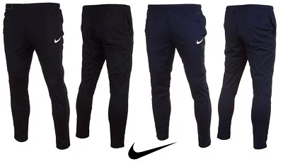 NIKE BOYS TRAINING PANTS JUNIOR SLIM TAPERED TRACKSUIT BOTTOMS FOOTBALL PARK - Image 1 of 2