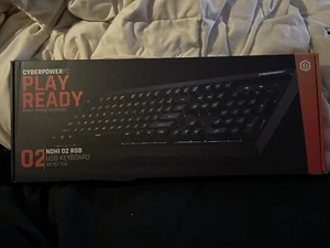 CyberPower NOHI 02 RGB Light Mechanical Keyboard KB-161-104 Black - Picture 1 of 2