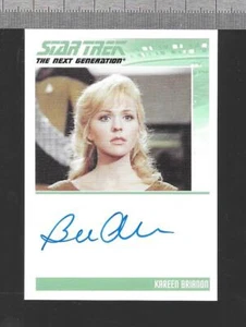 Tarjeta autógrafa Star Trek Next Generation Complete 2 2012 Barbara Alyn Woods 9,5 - Imagen 1 de 2