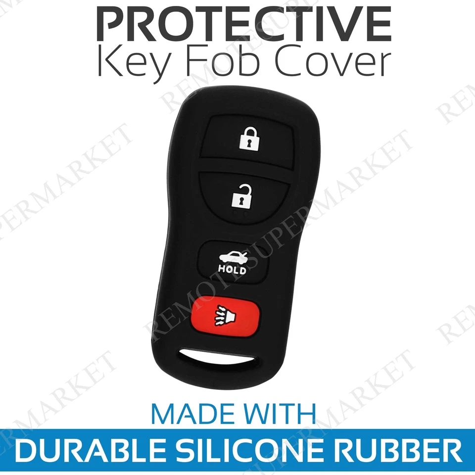 Key Fob Cover For 2002 2003 2004 2005 2006 Nissan Altima Remote Case Skin Foto 1 de 1