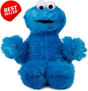 Sesame Street 75352 Cookie Monster Soft Stuffed Plush Toy 25Cm, 30X18X18Cm,Blue - Picture 1 of 12