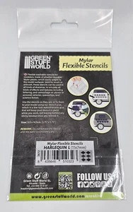 Transfer Sheets Harlequin L Mylar Flexible Stencil Stencils Green Stuff World - Bild 1 von 2