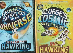 Stephen Hawking 2 hc George's Secret Key + Cosmic Treasure Hunt - Foto 1 di 1