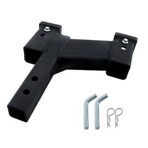 For 2-In Receivers Rise/Drop Steel Dual-Position Trailer Hitch Extender 7500Lbs - Picture 1 of 14