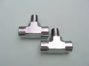 Lowrider Hydraulics 3/8" to 3/8 elbows & 3/8" branch tees, two each - Picture 1 of 2