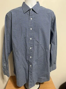 17 1/2 34 35 polo ralph lauren curham Classic Fit dress shirt Blue Button Down - Picture 1 of 5